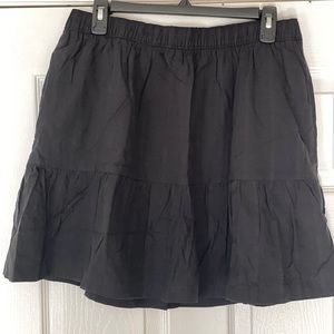Gap Flounce Hem Mini Skirt